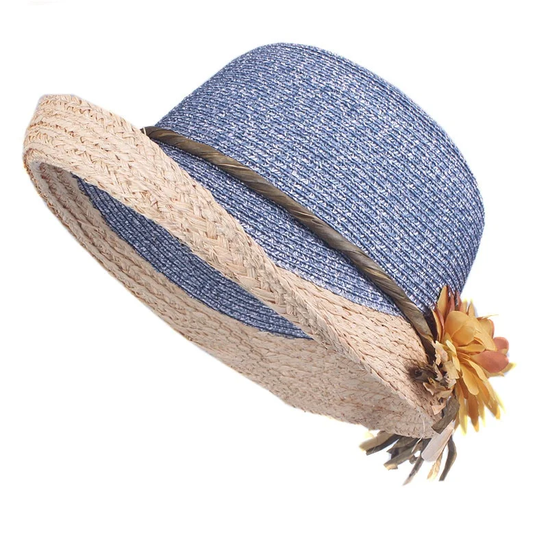 Chapeau De Paille A Fleurs
