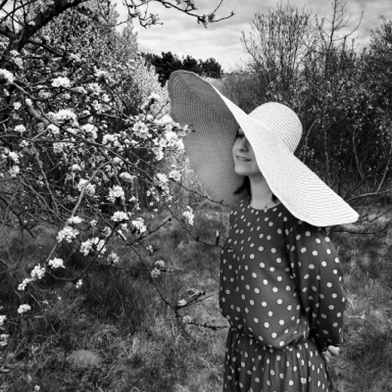 Chapeau De Paille Blanc