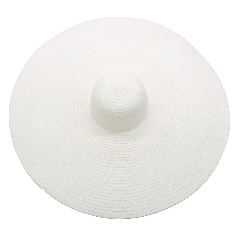 Chapeau De Paille Blanc