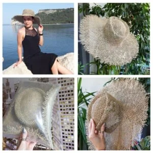Chapeau de Paille Campagne Gris