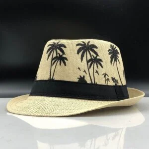 Chapeau De Paille Brodé