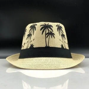 Chapeau De Paille Brodé