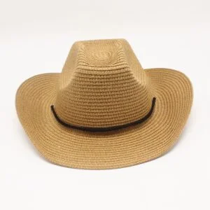 Chapeau De Paille Cordelette Réglable