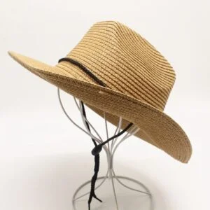 Chapeau De Paille Cordelette Réglable