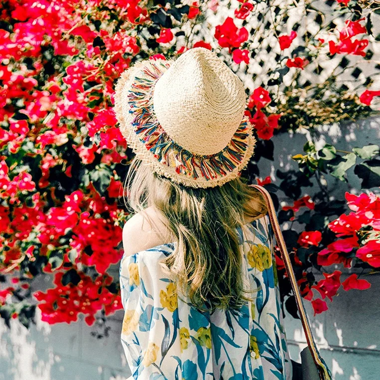 Chapeau De Paille Couleur