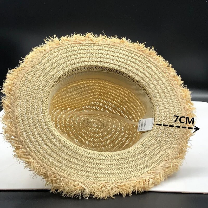 Chapeau De Paille Effiloché