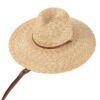 Chapeau De Jardinier En Paille Naturelle - Style Triby Pour Homme/Femme