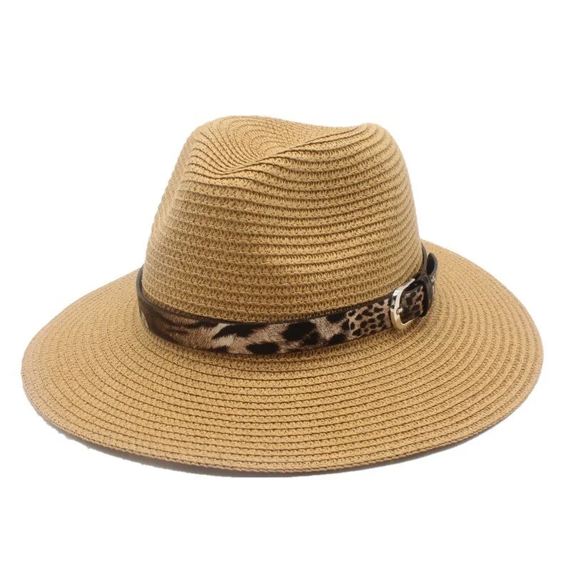 Chapeau De Paille Léopard