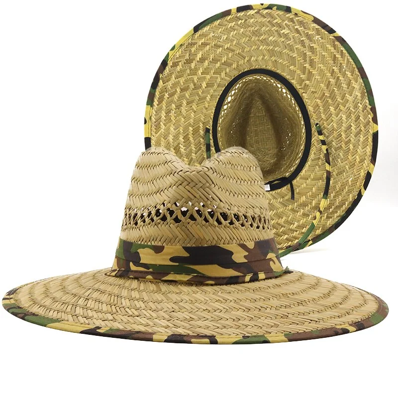 Chapeau De Paille Militaire