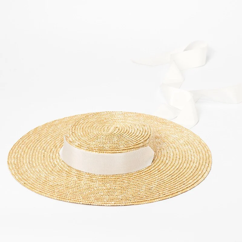 Chapeau De Paille Plat
